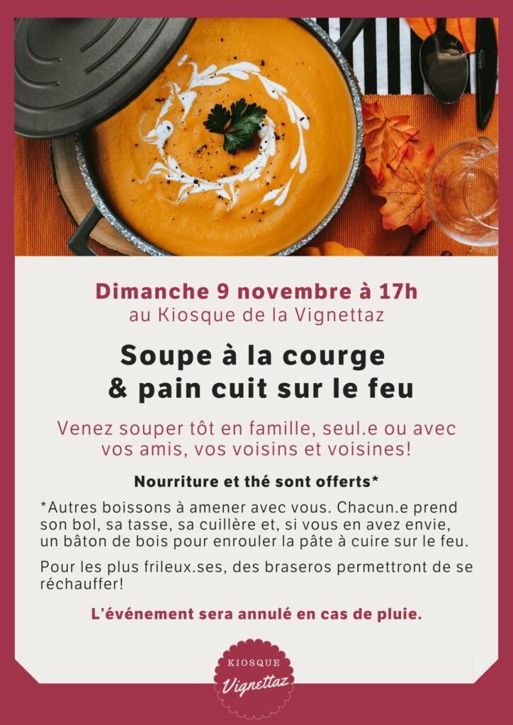 Soupe à la courge